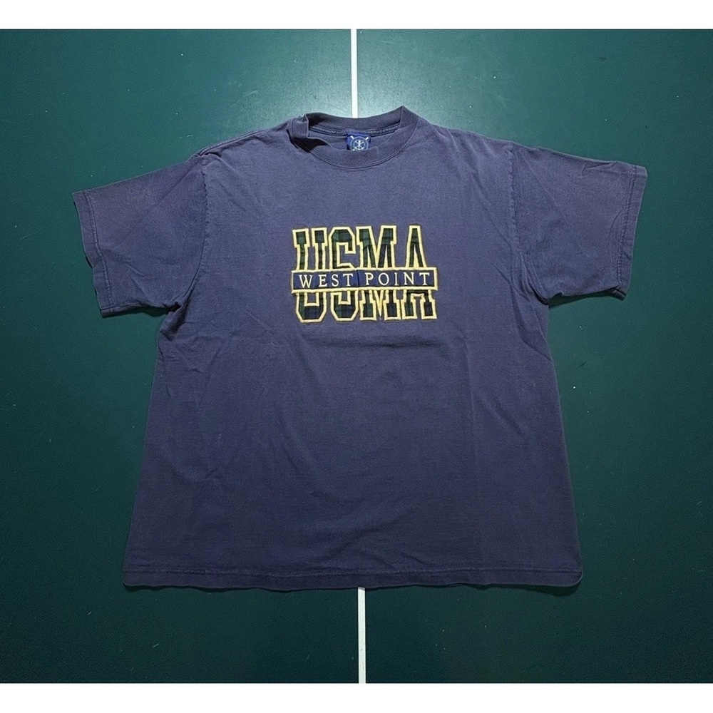 Vintage West Point T-shirt‎ Men's XL USMA United States Military Academy USA 90s